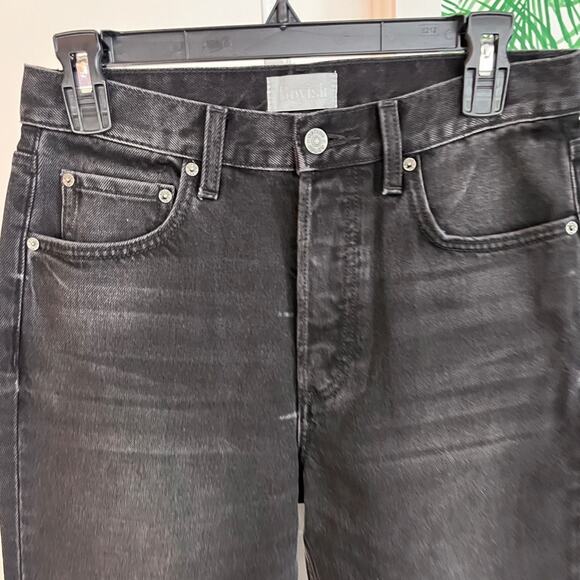 Boyish The Billy High Rise Skinny Jeans in Hustler Black NWT 27 - Picture 4 of 14